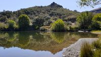 Playa de la presa de Los Reales y 