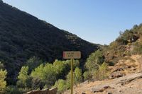 Fin de la ruta. El camino de corta por el vallado de una finca particular. Fin de la ruta. El camino de corta por el vallado de una finca particular.